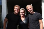 Breukelen, 29 Juli 2021
Mariska v Kolck  met haar zonen Christoph Jacobseb en Vincent Jacobsen