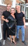 Breukelen, 29 Juli 2021
Mariska v Kolck  met haar zonen Christoph Jacobseb en Vincent Jacobsen