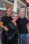 Breukelen, 29 Juli 2021
Mariska v Kolck  met haar zonen Christoph Jacobseb en Vincent Jacobsen