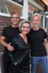 Breukelen, 29 Juli 2021
Mariska v Kolck  met haar zonen Christoph Jacobseb en Vincent Jacobsen