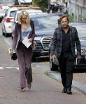 Amsterdam 22 juli 2021
Herdenkingsdienst van Peter R de Vries in Carre . Nicolette Kluijver  en Carlo Boszhard