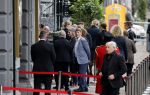 Amsterdam 22 juli 2021
Herdenkingsdienst van Peter R de Vries in Carre . De ouders van Tanja Groen