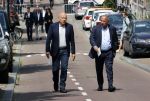 Amsterdam 22 juli 2021
Herdenkingsdienst van Peter R de Vries in Carre .
Peter Plasman en Maurice de Hond