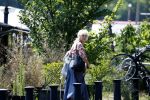 Amsterdam 23 en 24 juli 2022
Ellen ten Damme bij haar woonboot / woonark