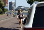 Amsterdam 23 en 24 juli 2022
Ellen ten Damme bij haar woonboot / woonark