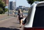 Amsterdam 23 en 24 juli 2022
Ellen ten Damme bij haar woonboot / woonark