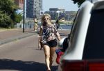 Amsterdam 23 en 24 juli 2022
Ellen ten Damme bij haar woonboot / woonark