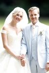 Oegstgeest 30 juli 2022
Trouwen Maxime Meiland en Leroy Molkenboer op kasteel Oud Poelgeest . Aanwezig natuurlijk Martien Meiland Erica Meiland Montana Meiland en haar partner Dirk Hoogstraten. Ook hun dochters Claire en Vive waren aanwezig.
