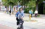 Amsterdam 27 juli 2022
Sascha Visser op de fiets in Amsterdam zuid