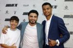 Amsterdam 20 juli 2022
Premiere Strijder in Tuschinski. Soufiane Touzani , Martijn Fischer Maartje v d Wetering Maik Cillekens Anouar Kasmi en Kailani Busker spelen de hoofdrollen. Soufiane Touzani  Cody Gakpo en Rayane Bounida