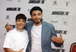 Amsterdam 20 juli 2022
Premiere Strijder in Tuschinski. Soufiane Touzani , Martijn Fischer Maartje v d Wetering Maik Cillekens Anouar Kasmi en Kailani Busker spelen de hoofdrollen. Soufiane Touzani  Cody Gakpo en Rayane Bounida