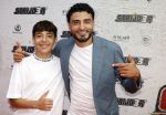 Amsterdam 20 juli 2022
Premiere Strijder in Tuschinski. Soufiane Touzani , Martijn Fischer Maartje v d Wetering Maik Cillekens Anouar Kasmi en Kailani Busker spelen de hoofdrollen. Soufiane Touzani  Cody Gakpo en Rayane Bounida