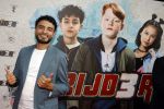 Amsterdam 20 juli 2022
Premiere Strijder in Tuschinski. Soufiane Touzani , Martijn Fischer Maartje v d Wetering Maik Cillekens Anouar Kasmi en Kailani Busker spelen de hoofdrollen.
