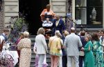 Oegstgeest 30 juli 2022
Trouwen Maxime Meiland en Leroy Molkenboer op kasteel Oud Poelgeest . Aanwezig natuurlijk Martien Meiland Erica Meiland Montana Meiland en haar partner Dirk Hoogstraten. Ook hun dochters Claire en Vive waren aanwezig.