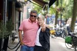 Amsterdam 28 juli 2022
Wolter Kroes met zijn zoon Tom in Amsterdam zuid. Ze hadden samen lekker geluncht bij brasserie v Dam