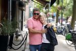 Amsterdam 28 juli 2022
Wolter Kroes met zijn zoon Tom in Amsterdam zuid. Ze hadden samen lekker geluncht bij brasserie v Dam