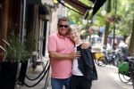 Amsterdam 28 juli 2022
Wolter Kroes met zijn zoon Tom in Amsterdam zuid. Ze hadden samen lekker geluncht bij brasserie v Dam