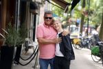 Amsterdam 28 juli 2022
Wolter Kroes met zijn zoon Tom in Amsterdam zuid. Ze hadden samen lekker geluncht bij brasserie v Dam