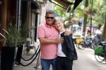 Amsterdam 28 juli 2022
Wolter Kroes met zijn zoon Tom in Amsterdam zuid. Ze hadden samen lekker geluncht bij brasserie v Dam