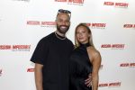 Amsterdam 10 juli 2023
Premiere Mission Impossible in Pathe Arena . Amber Delil met partner