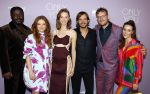 Scheveningen 31 juli 2023
Premiere Only You in Pathe Scheveningen .
Cast V.l.n.r. Andre Dongelmans, Jennifer Welts, Clair Bender, Egbert-Jan Weeber, Jonathan Elbers (regisseur) en Myrthe Burger