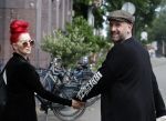 Amsterdam 6 juli 2023
Ben Saunders met zijn vriendin in Amsterdam zuid.