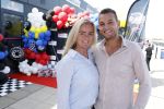 Zandvoort 6 juli 2023
Presentatie Formule 1 F1 spel van Robert Doornbos en Chantal Bles in de box van Redbull op circuitpark Zandvoort. Chahid Charrak en zijn vrouw ( Dutch Perfomante)