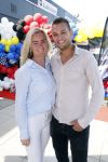 Zandvoort 6 juli 2023
Presentatie Formule 1 F1 spel van Robert Doornbos en Chantal Bles in de box van Redbull op circuitpark Zandvoort. Chahid Charrak en zijn vrouw ( Dutch Perfomante)