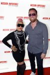 Amsterdam 10 juli 2023
Premiere Mission Impossible in Pathe Arena .Djamilia Celina met partner