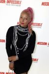 Amsterdam 10 juli 2023
Premiere Mission Impossible in Pathe Arena .Djamilia Celina met partner