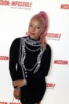 Amsterdam 10 juli 2023
Premiere Mission Impossible in Pathe Arena .Djamilia Celina met partner