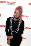 Amsterdam 10 juli 2023
Premiere Mission Impossible in Pathe Arena .Djamilia Celina met partner