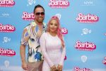 Amsterdam 18 juli 2023
Premiere Barbie in Tuschinski. Djamilla Celina met partner