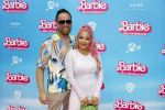 Amsterdam 18 juli 2023
Premiere Barbie in Tuschinski. Djamilla Celina met partner