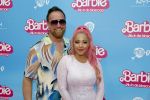 Amsterdam 18 juli 2023
Premiere Barbie in Tuschinski. Djamilla Celina met partner