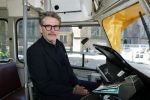 Den Haag 2 juli 2023
Erik de Zwart en vriiend/collega Paul v d Lugt rijden op een tram in Den haag