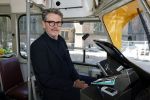 Den Haag 2 juli 2023
Erik de Zwart en vriiend/collega Paul v d Lugt rijden op een tram in Den haag