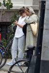 Amsterdam 21 juli 2023
Eva Jinek bij Artis na bespreking redaktie . Eva is zwanger