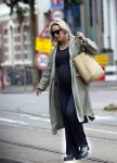 Amsterdam 21 juli 2023
Eva Jinek bij Artis na bespreking redaktie . Eva is zwanger