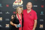 Holten 29 juni 2023
25 jaar Rooftop studio's van Edwin v Hoevelaak .
Getty Kaspers kwam met haar partner