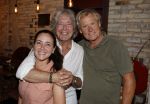 Amsterdam 11 juli 2023
Govert de Roos viert zijn 70e verjaardag.
Rob v Nood en de dochter van Govert