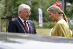 Schevenigen 23 juni 2023
Hare Majesteit Koningin Maxima bezocht het erfgoedpark Loosduinen in Den Haag.
Oa burgemeetser jan v Zanen was daarbij aanwezig.