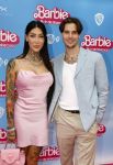 Amsterdam 18 juli 2023
Premiere Barbie in Tuschinski.
Youtuber Jessie Maya (L, Jessie DÃ©sirÃ©e Bosch) en Koen Schetters