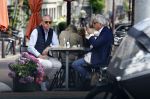Amsterdam 19 juli 2023
Jort Kelder en Yvo van Regteren Altena  op terras in het centrum van Amsterdam.