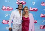 Amsterdam 18 juli 2023
Premiere Barbie in Tuschinski. Kelly Heruer met vriend Jethro Galung