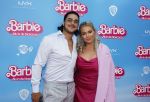 Amsterdam 18 juli 2023
Premiere Barbie in Tuschinski. Kelly Heruer met vriend Jethro Galung