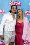 Amsterdam 18 juli 2023
Premiere Barbie in Tuschinski. Kelly Heruer met vriend Jethro Galung