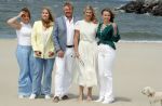 Den haag 30 juni 2023
Fotosessie op het strand Koning Willem Alexander, koningin Maxima en prinses Ariane, Prinses  Amalia en Prinses Alexia poseren tijdens de fotosessie op het strand met hond mambo.