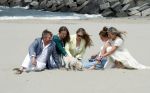 Den haag 30 juni 2023
Fotosessie op het strand Koning Willem Alexander, koningin Maxima en prinses Ariane, Prinses  Amalia en Prinses Alexia poseren tijdens de fotosessie op het strand met hond mambo.