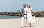 Den haag 30 juni 2023
Fotosessie op het strand Koning Willem Alexander, koningin Maxima en prinses Ariane, Prinses  Amalia en Prinses Alexia poseren tijdens de fotosessie op het strand met hond mambo.